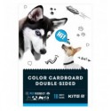 Картон кольоровий двосторонній Kite Dogs А5, 10 аркушів