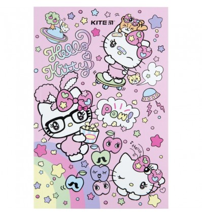 Блокнот Kite Hello Kitty А5, 64 аркуші, нелінований