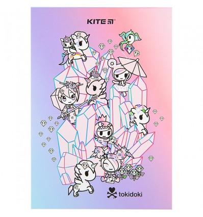 Блокнот-планшет Kite tokidoki, A5, 50 листов, клетка