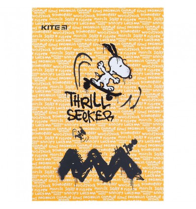 Блокнот-планшет Kite Snoopy, A5, 50 аркушів, клітинка