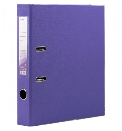 Папка-регистратор Axent, А4 двустроя PP 5 cм, собрана, фиолетовая