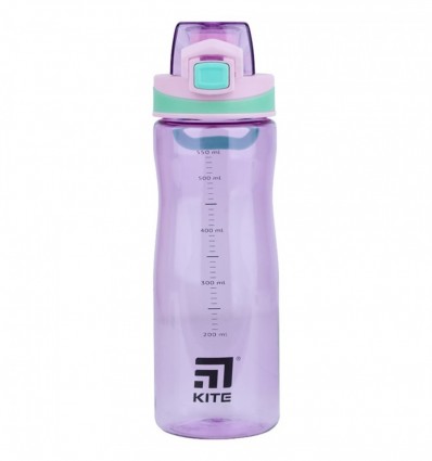 Пляшка для води Kite 650 мл, фіолетова