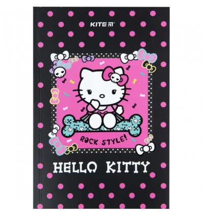 Блокнот Kite Hello Kitty А5, 64 листа, нелинированный