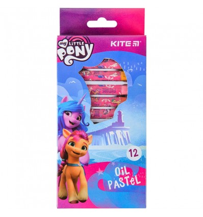 Пастель маслянная Kite My Little Pony, 12 цветов