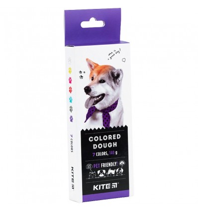 Тесто для лепки цветное Kite Dogs K22-136, 7х20 г