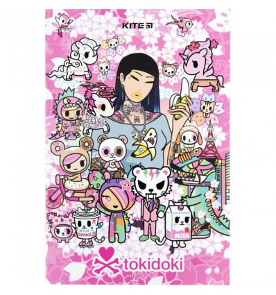 Блокнот Kite tokidoki TK23-193-1, А5, 64 листа, нелинированный