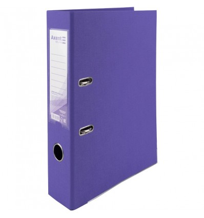 Папка-регистратор Axent, А4 двустроя PP 7,5 cм, собран, фиолетовый