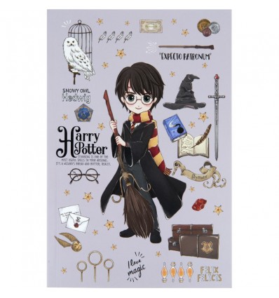 Блокнот Kite Harry Potter, А5, 64 листа, нелинованный