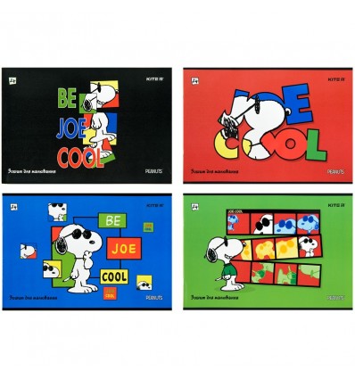 Тетрадь для рисования Kite Snoopy SN22-242, 24 листа