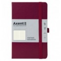 Книга записна Axent Partner 8201-46-А, 125х195, 96арк, клітинка, винна