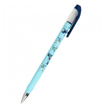 Ручка шариковая Axent Dogs, синяя
