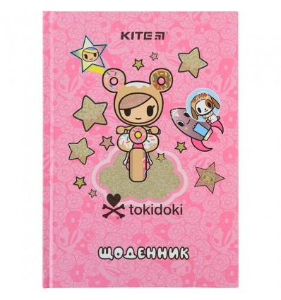 Дневник школьный Kite tokidoki, твердый переплет