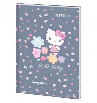 Дневник школьный Kite Hello Kitty, твердый переплет