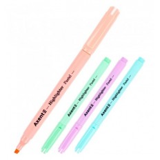 Маркер Axent Highlighter Pastel, 2-4 мм клиновидний набір з 4-х ( 2533-40-A )