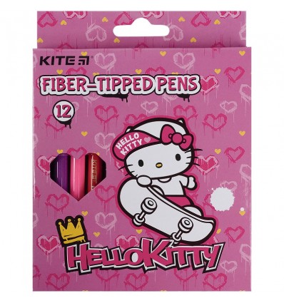 Фломастеры Kite Hello Kitty, 12 цветов