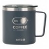 Термокружка Kite Coffee ON, 400 мл, графит