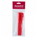 Ручка гелева Axent DG 2042, червона, 2шт.(полібег)