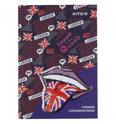 Словник для запису іноземних слів Kite Flag, 60 аркушів