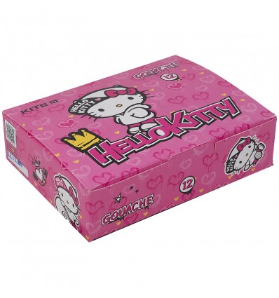 Гуашь Kite Hello Kitty, 12 цветов