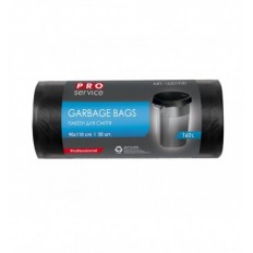 Пакети для смiття PRO SERVICE LD 24 мкм, 160л 20шт, чорні ( pr.16201930 )