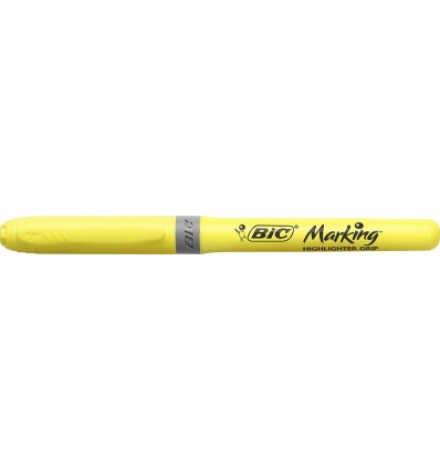 Текстовый маркер BIC "Grip", желтый ( bc811935 )