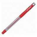 Ручка кулькова uni LAKUBO micro 0.5мм, червона