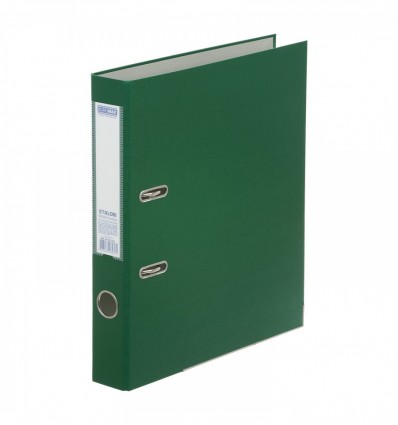 Папка-регистратор односторонняя ETALON А4, 50мм, зеленый