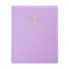 Тетрадь для записей FAVOURITE PASTEL, В5, 80 л., клетка, пласт. обл., сиреневая BM.24252150-26