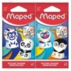 Гумка MAPED ERGO FUN MULTICOLOR, еко блістер по 2 шт ( MP.119002 )