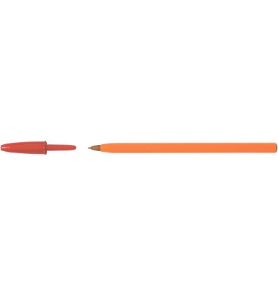 Ручка масляная BIC bc1199110112 "Orange", красная