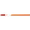 Ручка масляная BIC "Orange", красная, со штрих-кодом