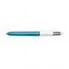 Ручка шариковая BIC "4 in 1 Colours Shine Blue", голубая ( bc982874 )