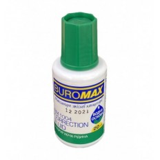 Корректор Buromax с кисточкой на водной основе, 20 мл ( BM.1004 )