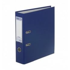 Папка-регистратор односторонняя ETALON А4, 75мм, т.синий ( BM.3015-03c )