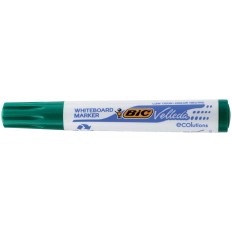 Маркер для сухостираймих дощок BIC "VELLEDA", зелений ( bc904940 )