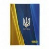 Блокнот BUROMAX UKRAINE BM.24511101-45, А5, 96 аркушів, клітинка, тверда обкладинка, синій