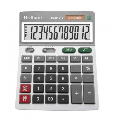 Калькулятор Brilliant BS-812В, 12 розрядів