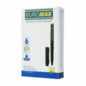 Ручка гелева BUROMAX STATUS Rouber Touch, 1.0мм, синя