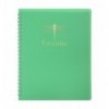 Тетрадь для записей FAVOURITE PASTEL, В5, 80 л., клетка, пласт. обл., мятная ( BM.24252150-38)