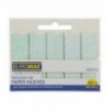 Закладки паперові BUROMAX PASTEL, з клейким шаром, 65x18 мм, 100 арк., м'ятні ( BM.2332-38 )