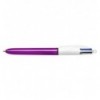 Ручка кулькова BIC "4 in 1 Colours Shine Purple", фіолетова ( bc982876 )