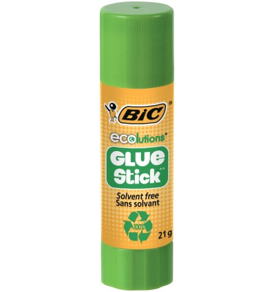 Клей-карандаш BIC ECOLUTIONS bc8923452, PVP, 21г