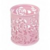 Підставка для ручок кругла BUROMAX ROSE PASTEL, металева, рожева