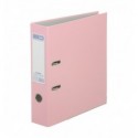 Папка-регистратор односторонняя ETALON А4, PASTEL, 75мм, розовый