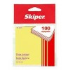 Стикеры 76 * 127 мм, 100 шт желтые Skiper