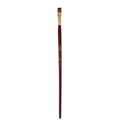 Пензлик синтетичний, ART Line Cherry 6971, плоский, № 10, довга ручка