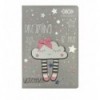 Школьный дневник Kids line CLOUD ZB.13216-09, В5, твердый переплет, искуственная кожа, серый