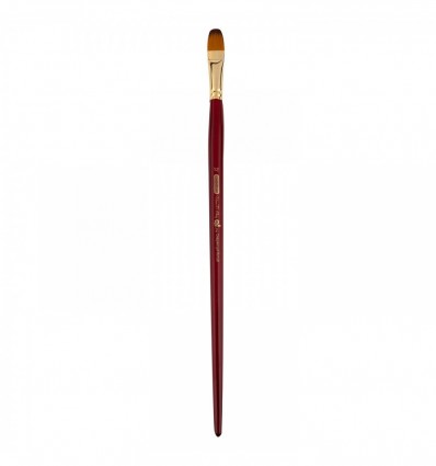 Пензлик синтетичний, ART Line Cherry 6971, овальний, № 12, довга ручка