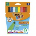 Фломастеры "Kids Visacolor XL", 8 цветов
