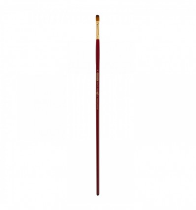 Пензлик синтетичний, ART Line Cherry 6971, овальний, № 4, довга ручка